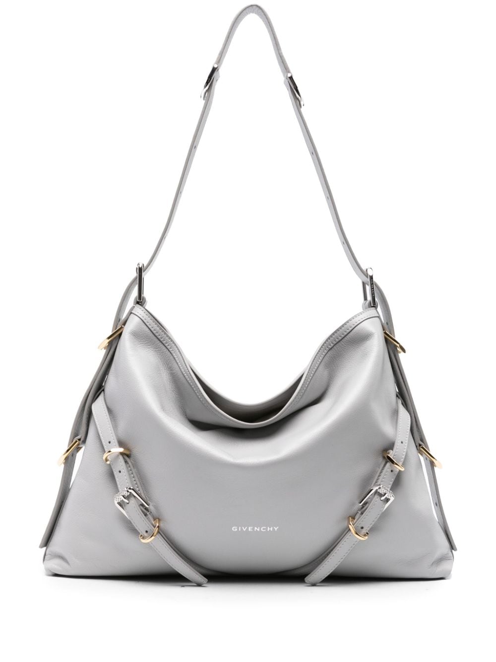 Givenchy GIVENCHY- Voyou Medium Leather Shoulder Bag