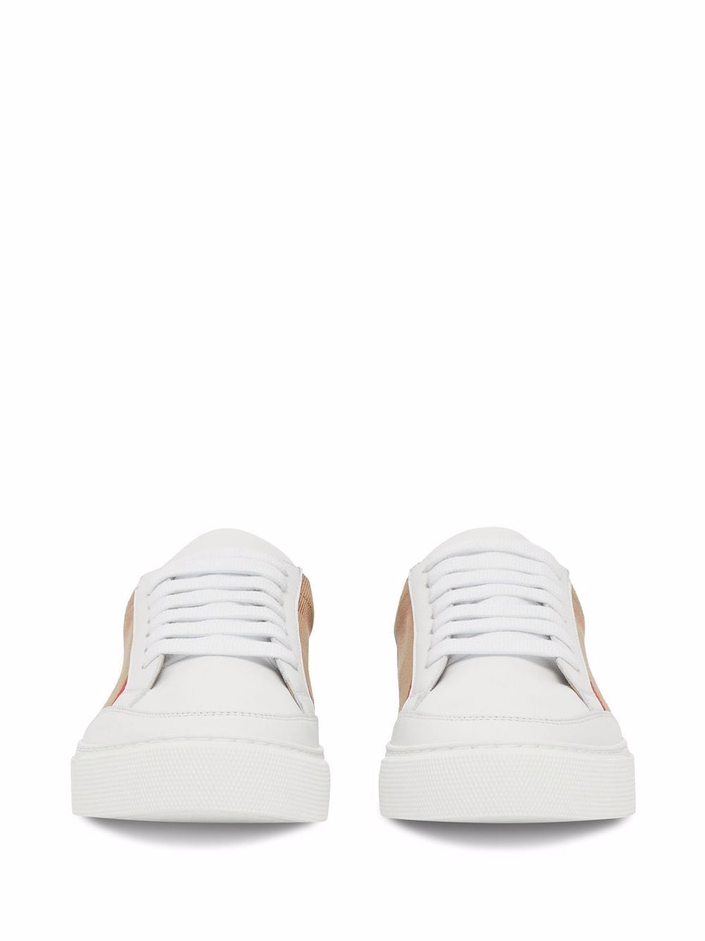 Burberry BURBERRY- Check Leather Sneakers