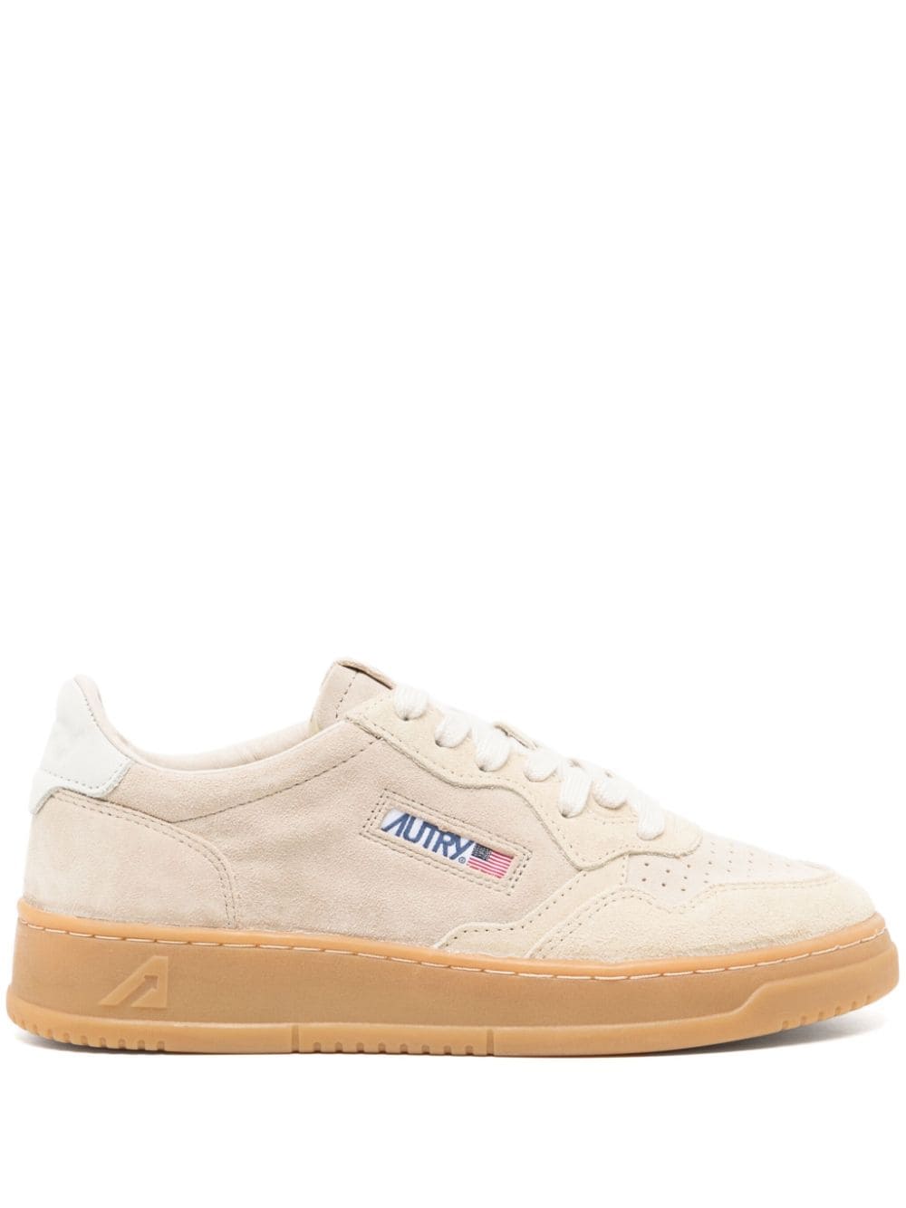 AUTRY AUTRY- Medalist Low Suede Sneakers