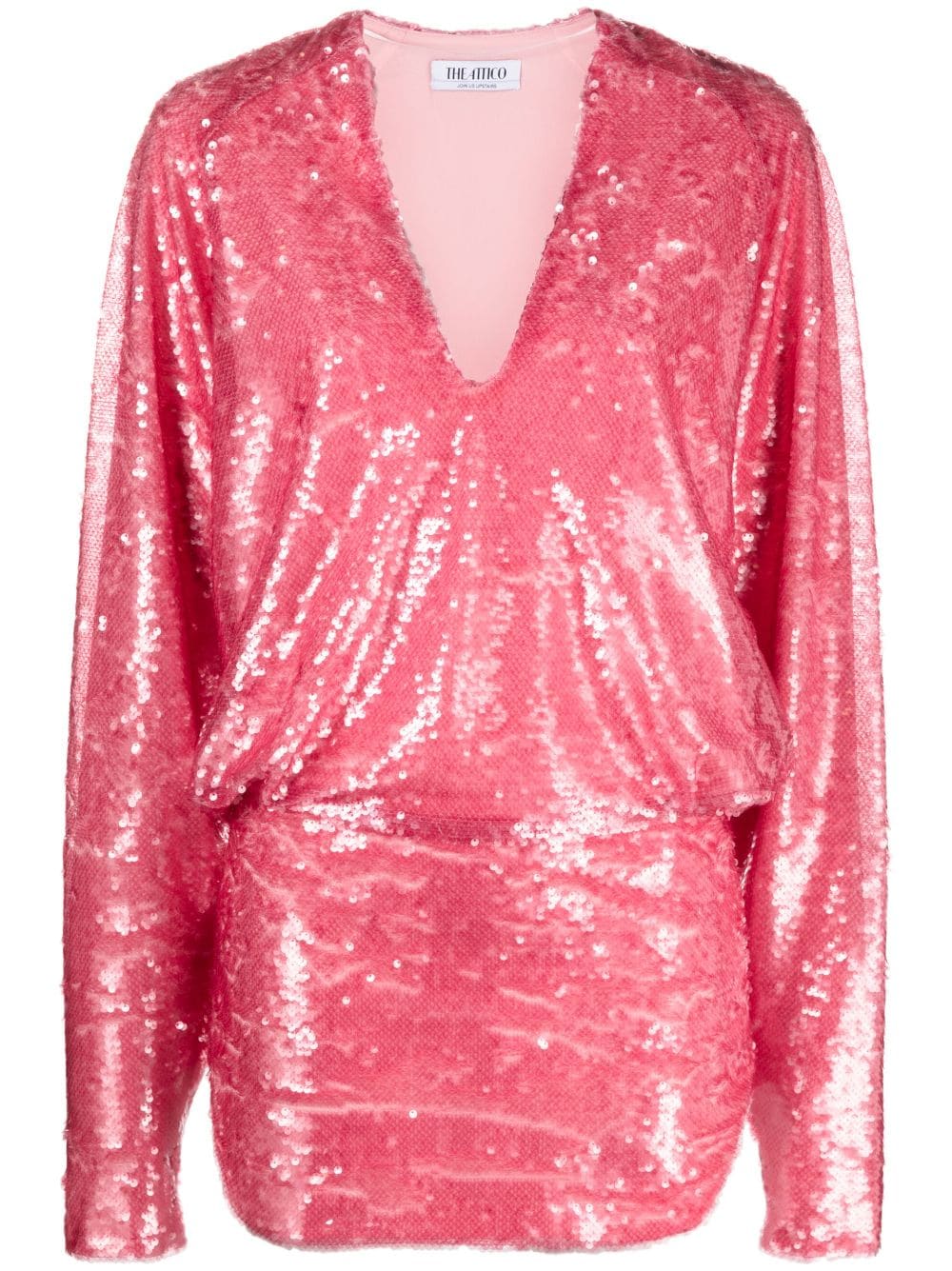 The Attico THE ATTICO- Gael Sequined Mini Dress