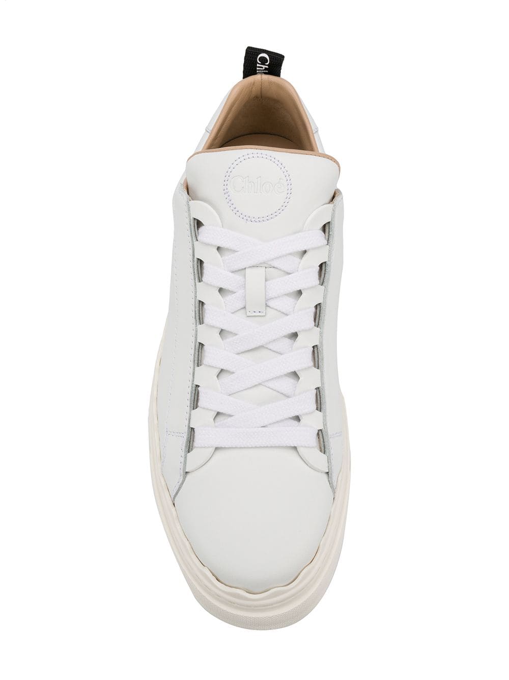 Chloé CHLOÉ- Lauren Leather Sneakers