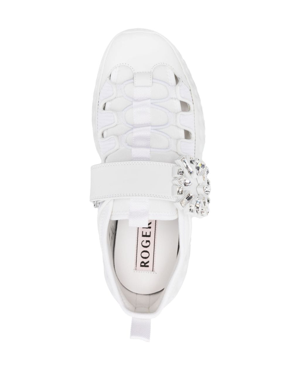 Roger Vivier ROGER VIVIER- Viv Run Light Strass Sneakers