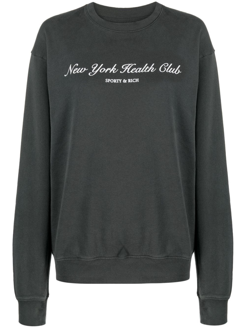 Sporty & Rich SPORTY & RICH- Ny Health Club Cotton Sweatshirt