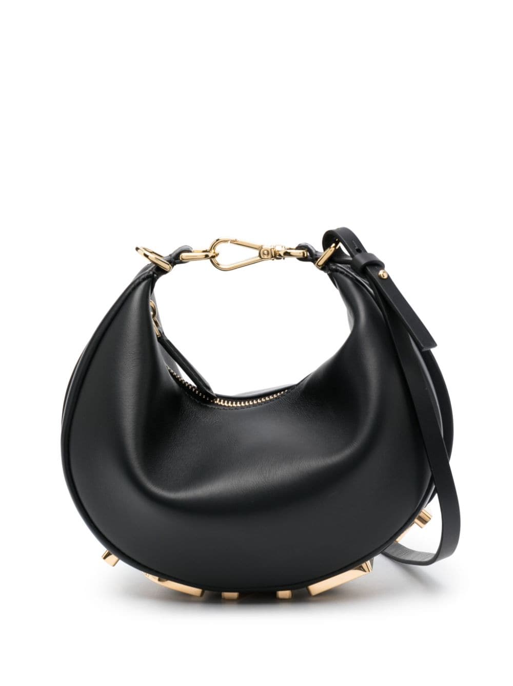 FENDI FENDI- Fendigraphy Mini Leather Shoulder Bag