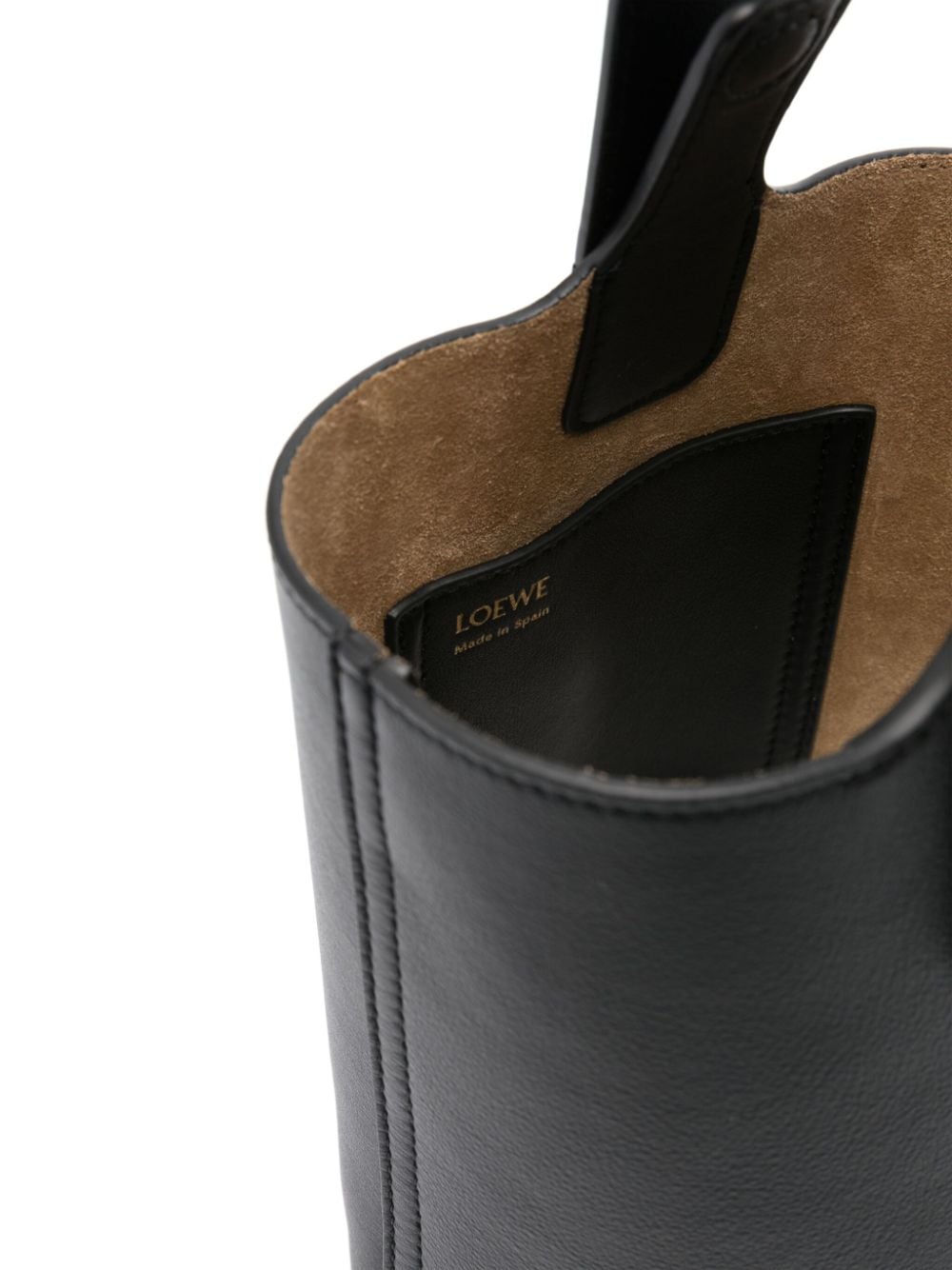 Loewe LOEWE- Pebble Mini Leather Bucket Bag