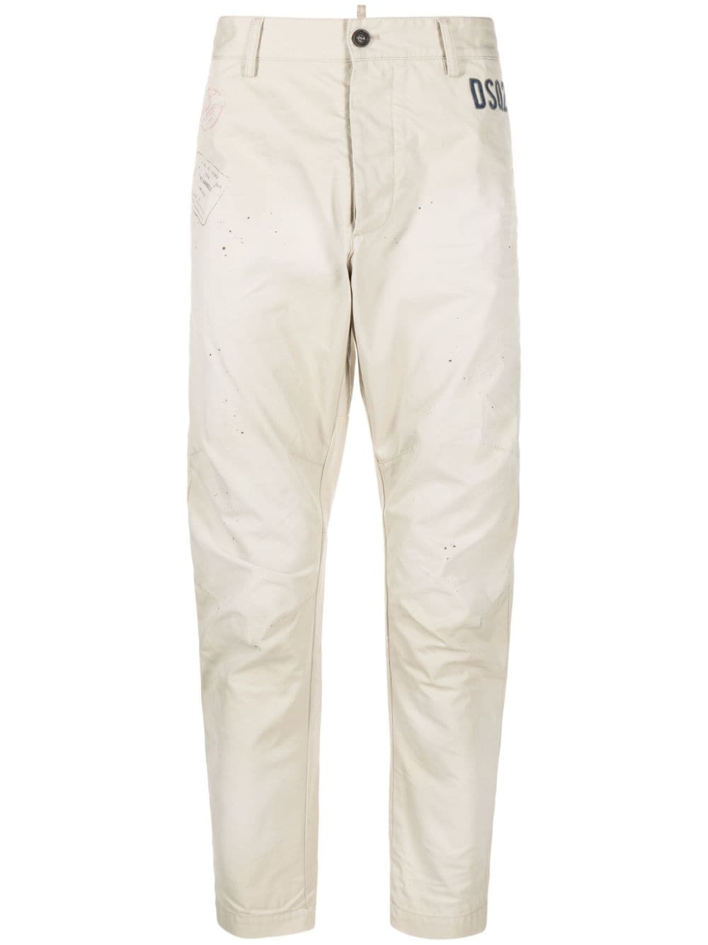 Dsquared2 DSQUARED2- Cotton Trousers