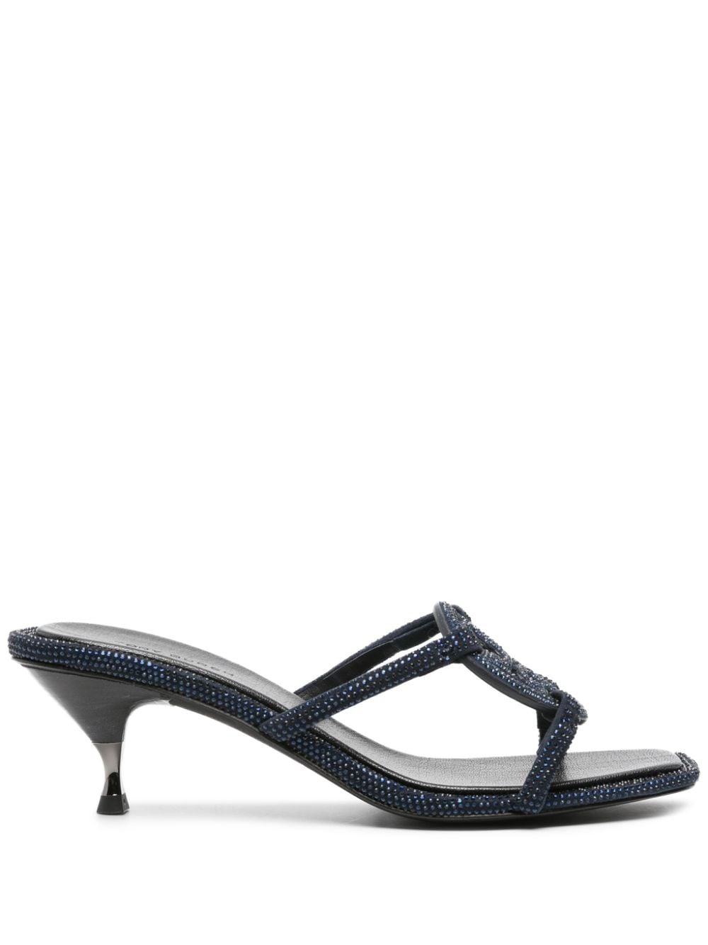 Tory Burch TORY BURCH- Miller Leather Heel Sandals