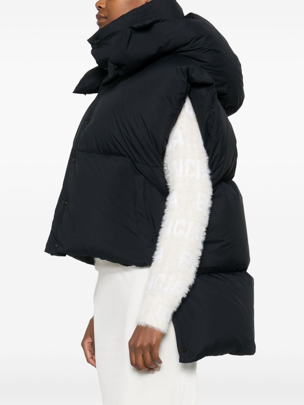 Alaïa ALAÏA- Nylon Padded Down Vest