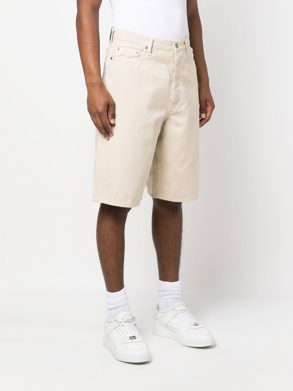 OFF-WHITE OFF-WHITE- Utility Cotton Shorts