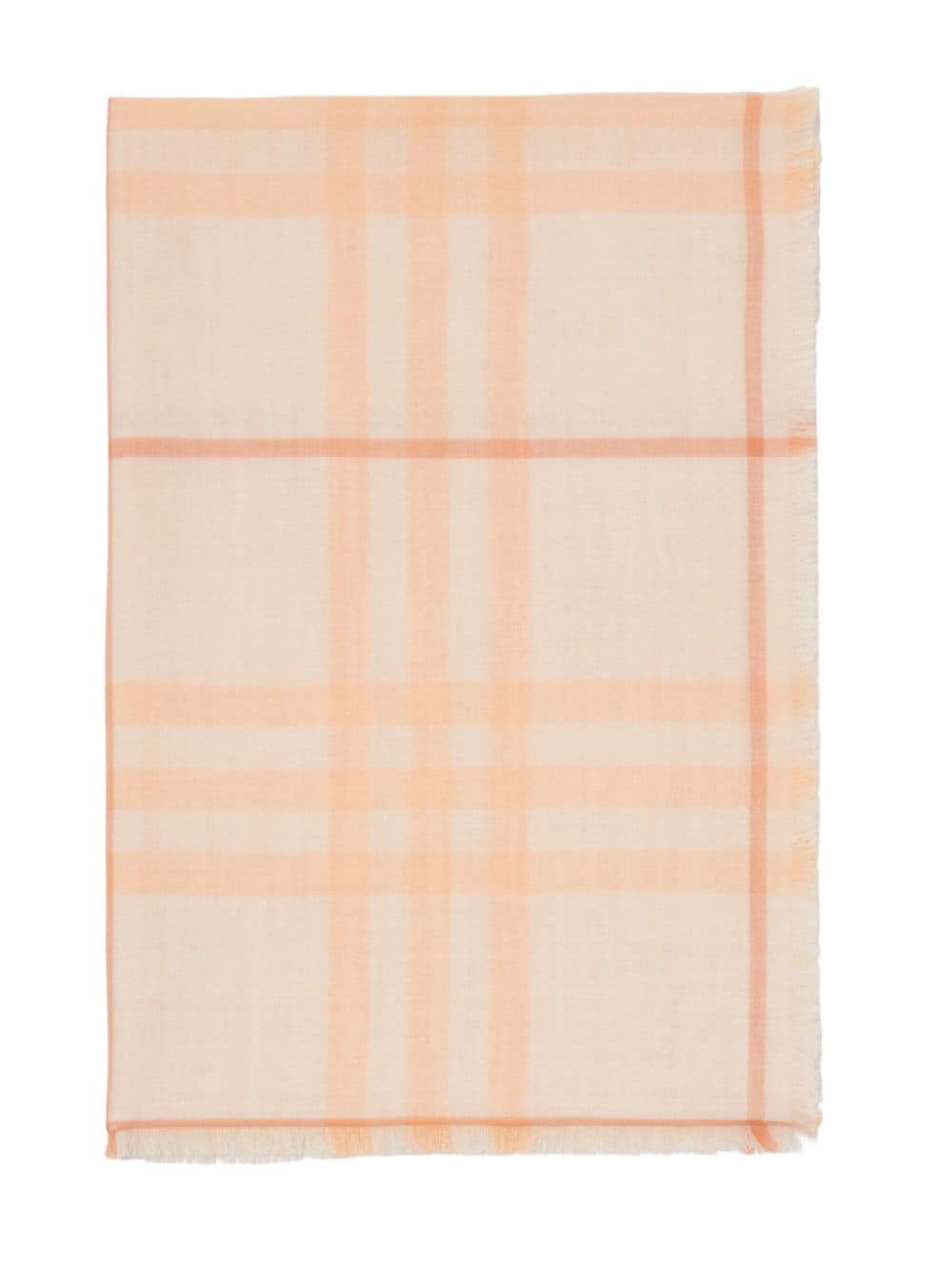 Burberry BURBERRY- Check Motif Wool Scarf