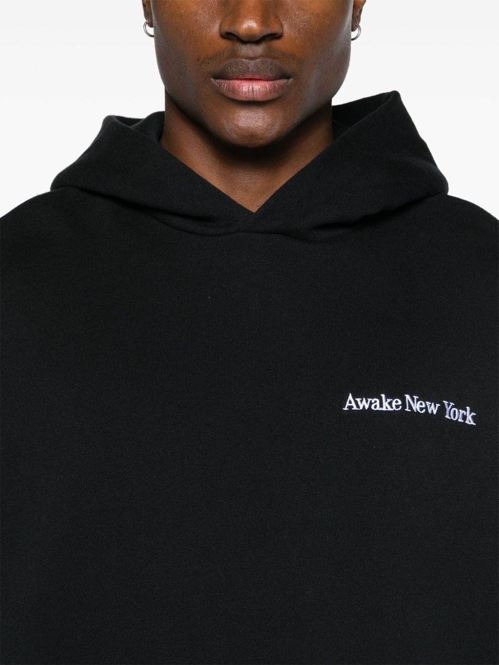 Awake Ny AWAKE NY- Logo Cotton Hoodie