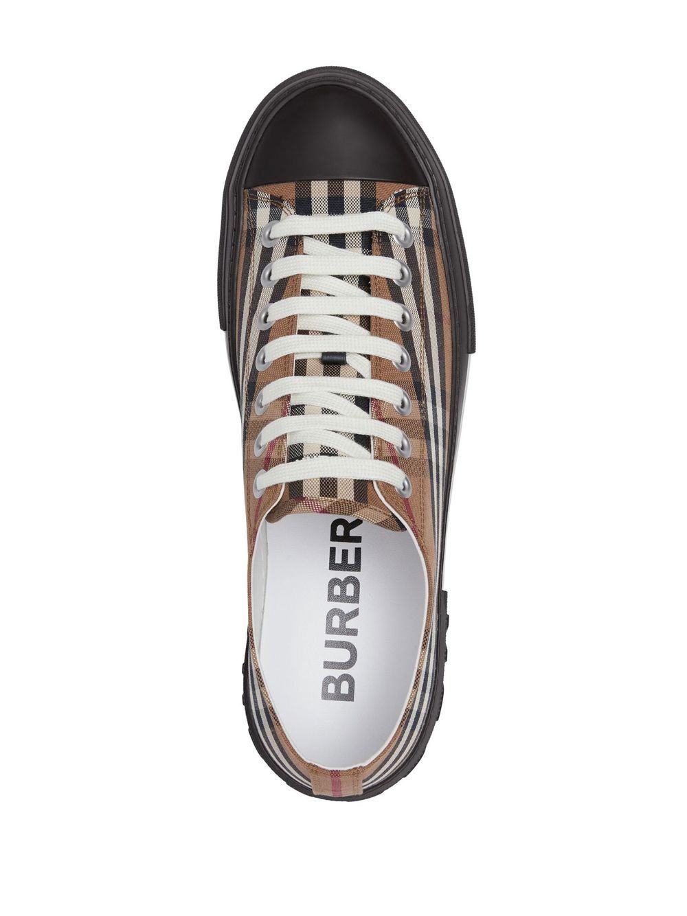 Burberry BURBERRY- Check Motif Cotton Sneakers