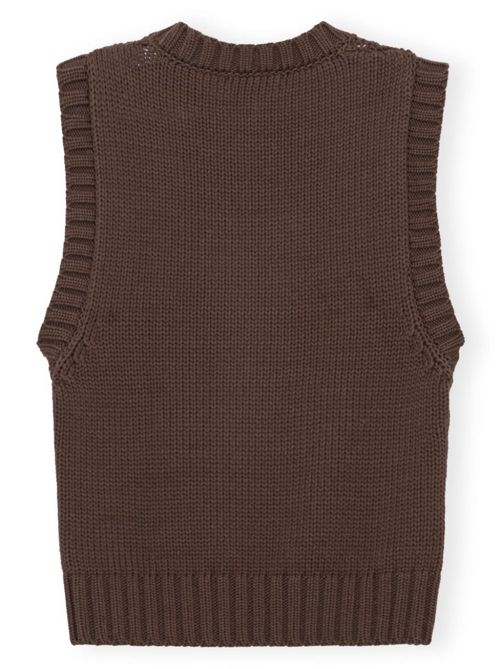 Ganni GANNI- Logo Crochet Vest