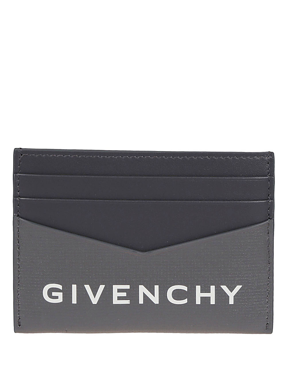 Givenchy GIVENCHY- Logo Leather Card Holder