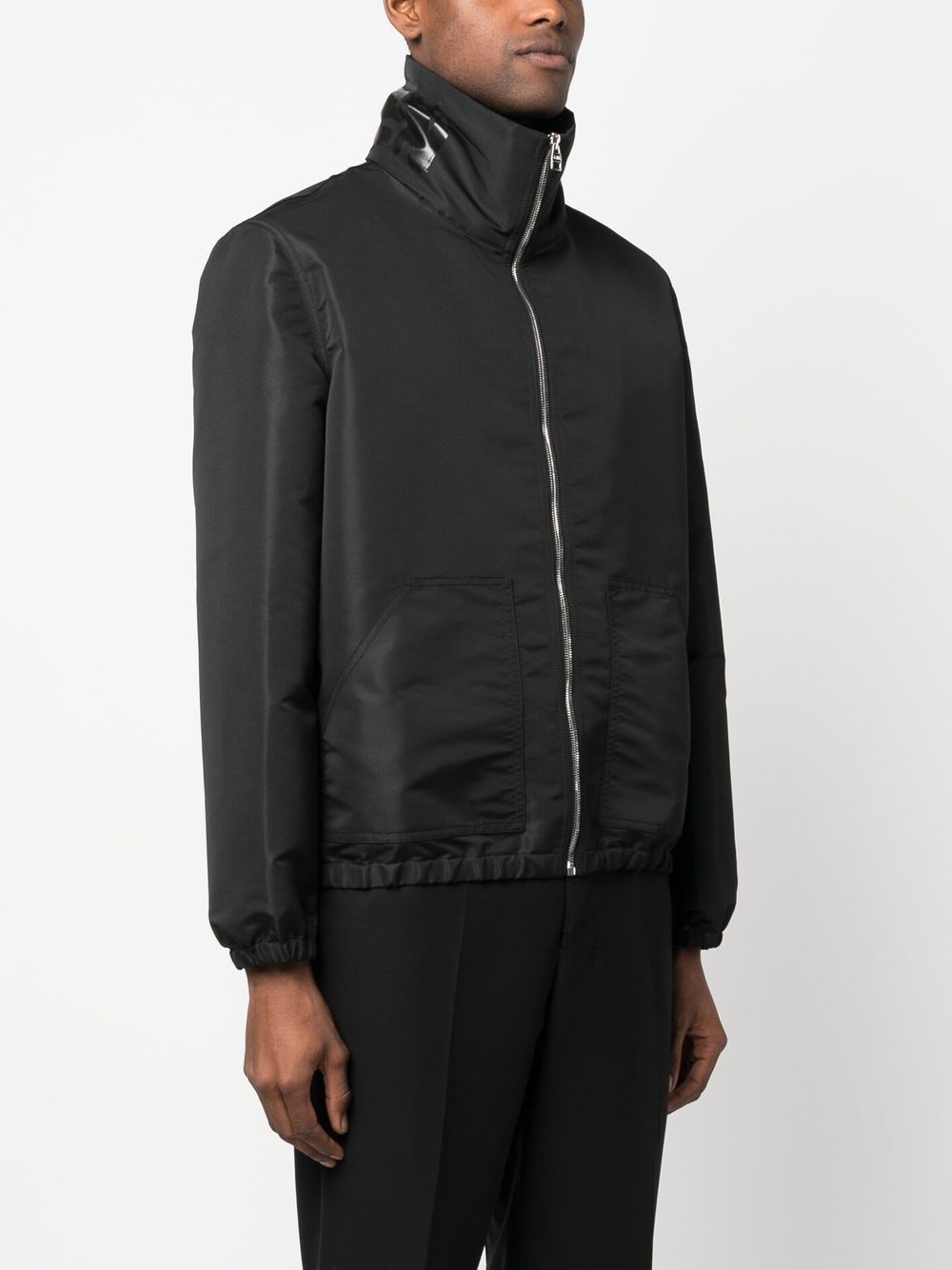 Alexander McQueen ALEXANDER MCQUEEN- Logo Bomber Jacket