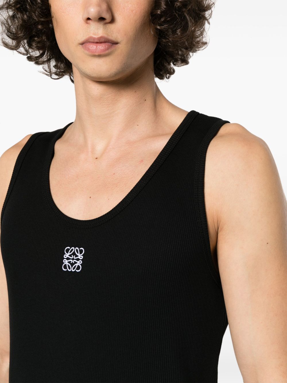 Loewe LOEWE- Logo Cotton Tank Top