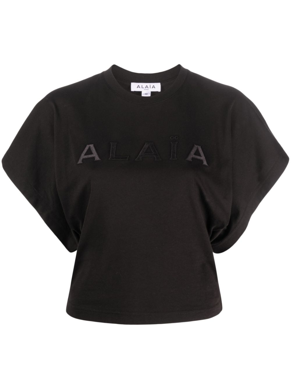 Alaïa ALAÏA- Logo Cotton T-shirt