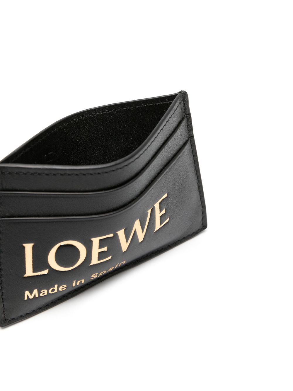 Loewe LOEWE- Logo Leather Credit Card Case