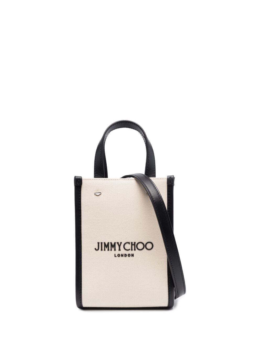 Jimmy Choo JIMMY CHOO- Mini N/s Tote Canvas Shopping Bag