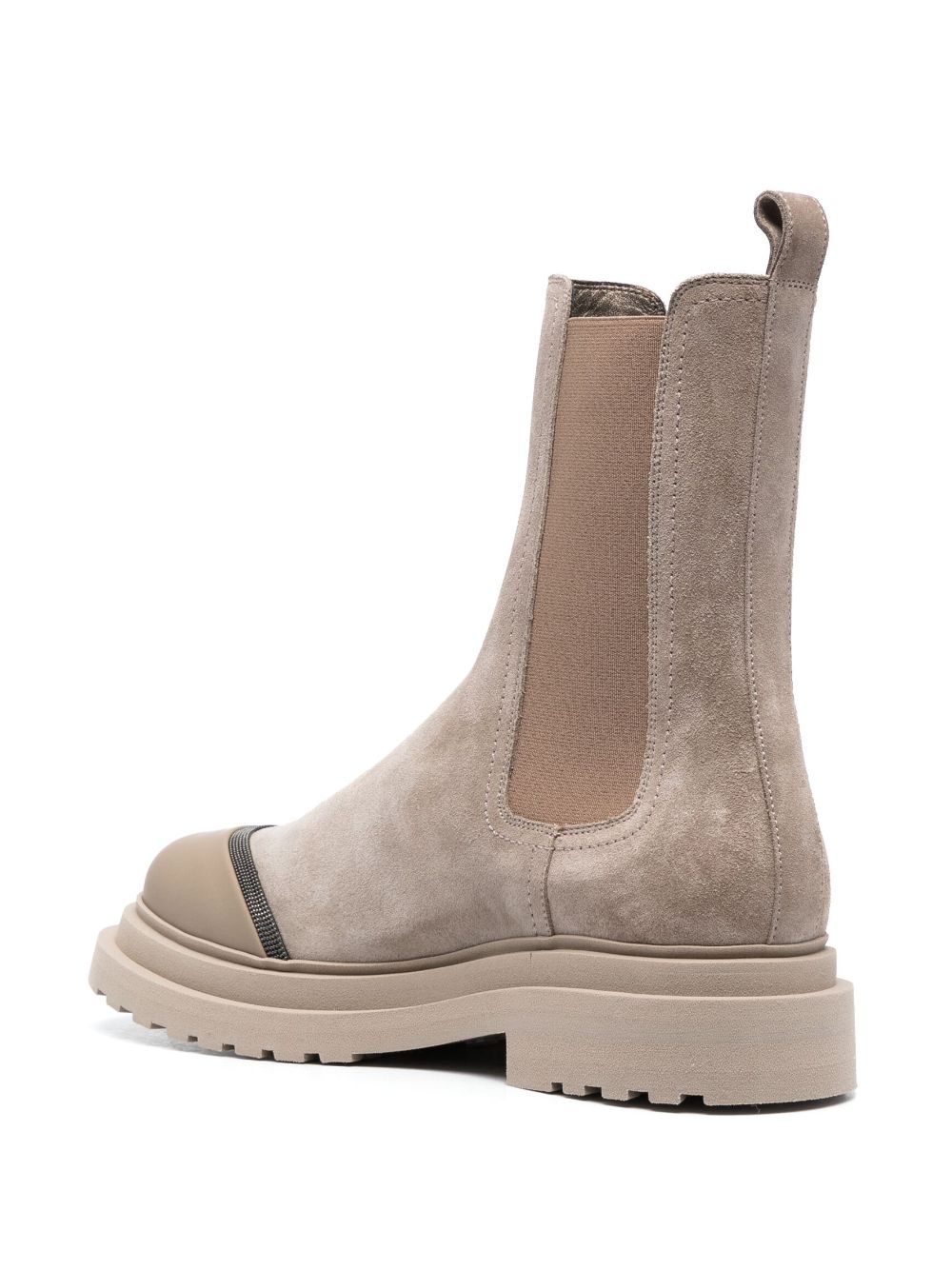 Brunello Cucinelli BRUNELLO CUCINELLI- Leather Chelsea Boots