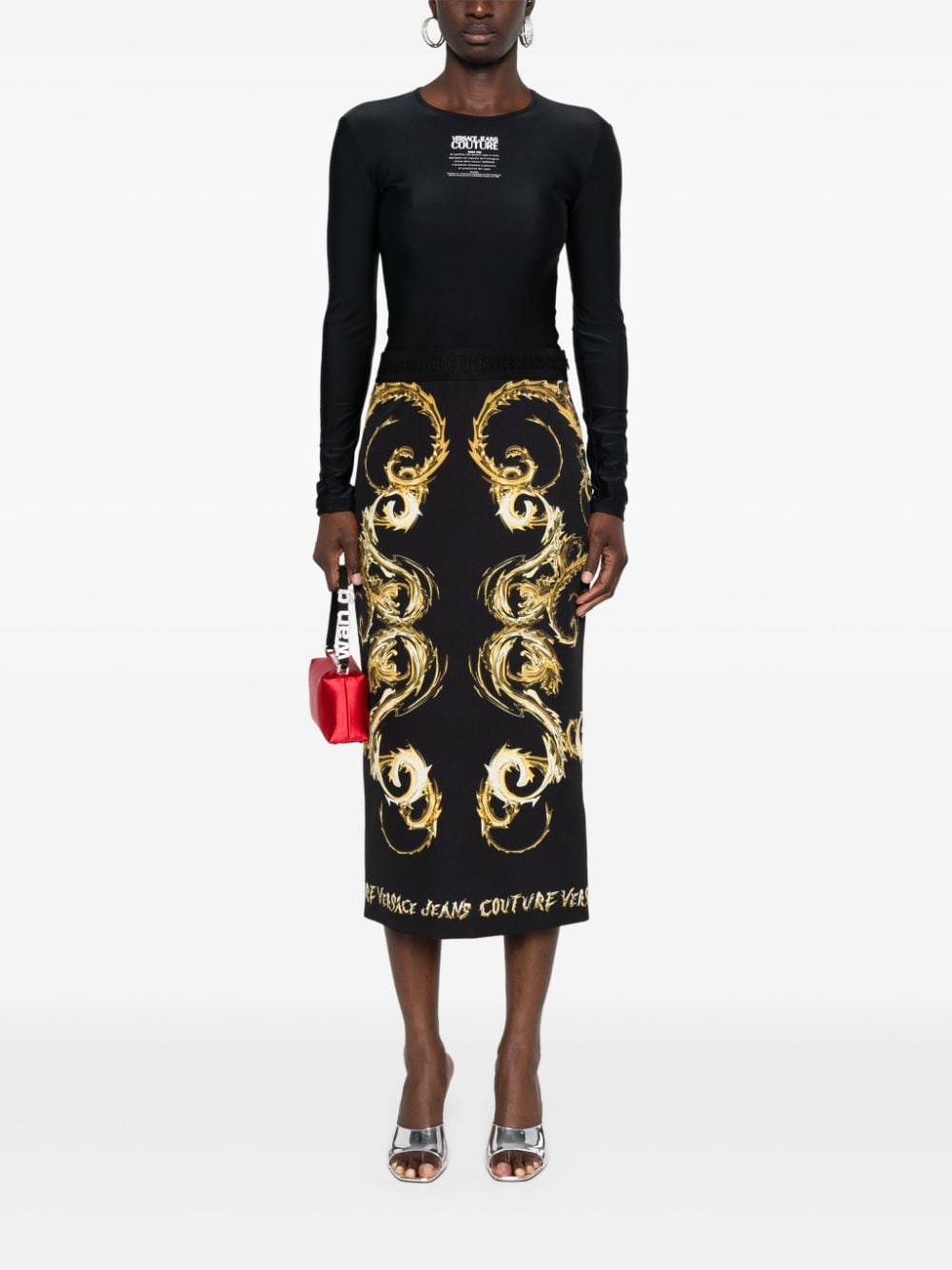 Versace Jeans Couture VERSACE JEANS COUTURE- Twill Skirt