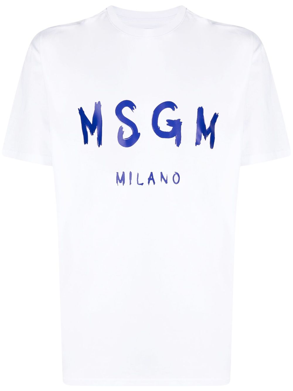 Msgm MSGM- Cotton T-shirt With Logo