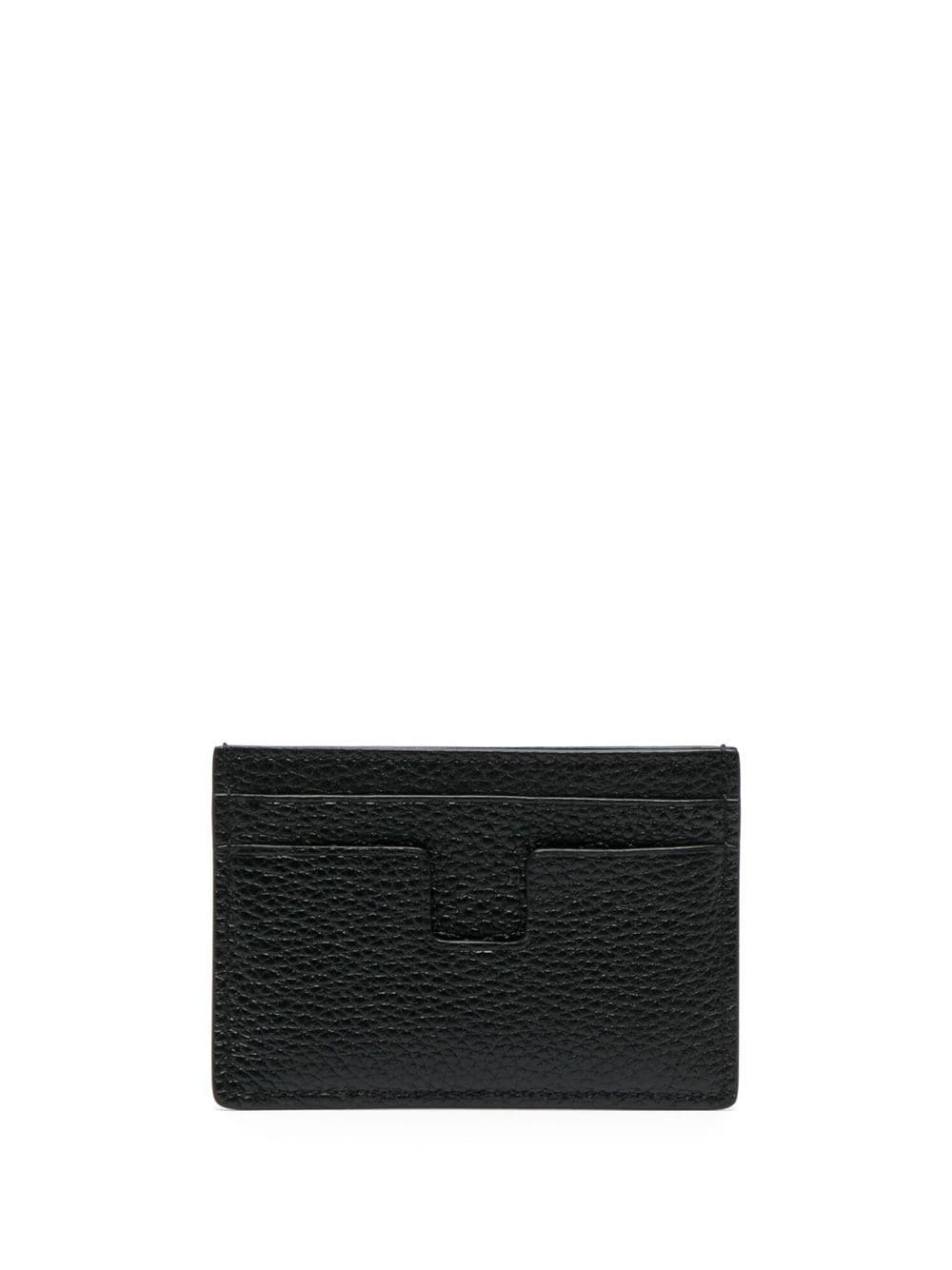 Tom Ford TOM FORD- T Line Leather Credit Card Case