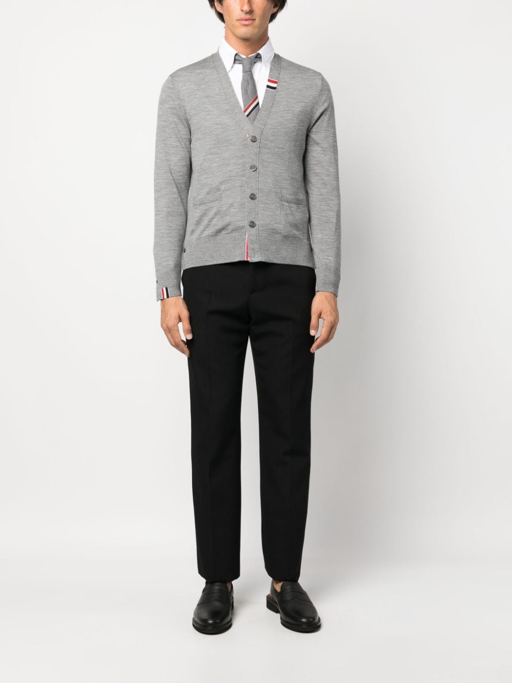 Thom Browne THOM BROWNE- Wool Cardigan