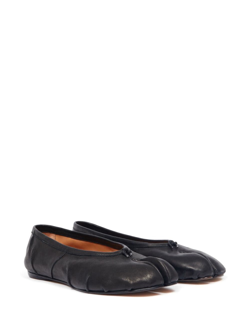 Maison Margiela MAISON MARGIELA- Tabi Leather Ballet Flats