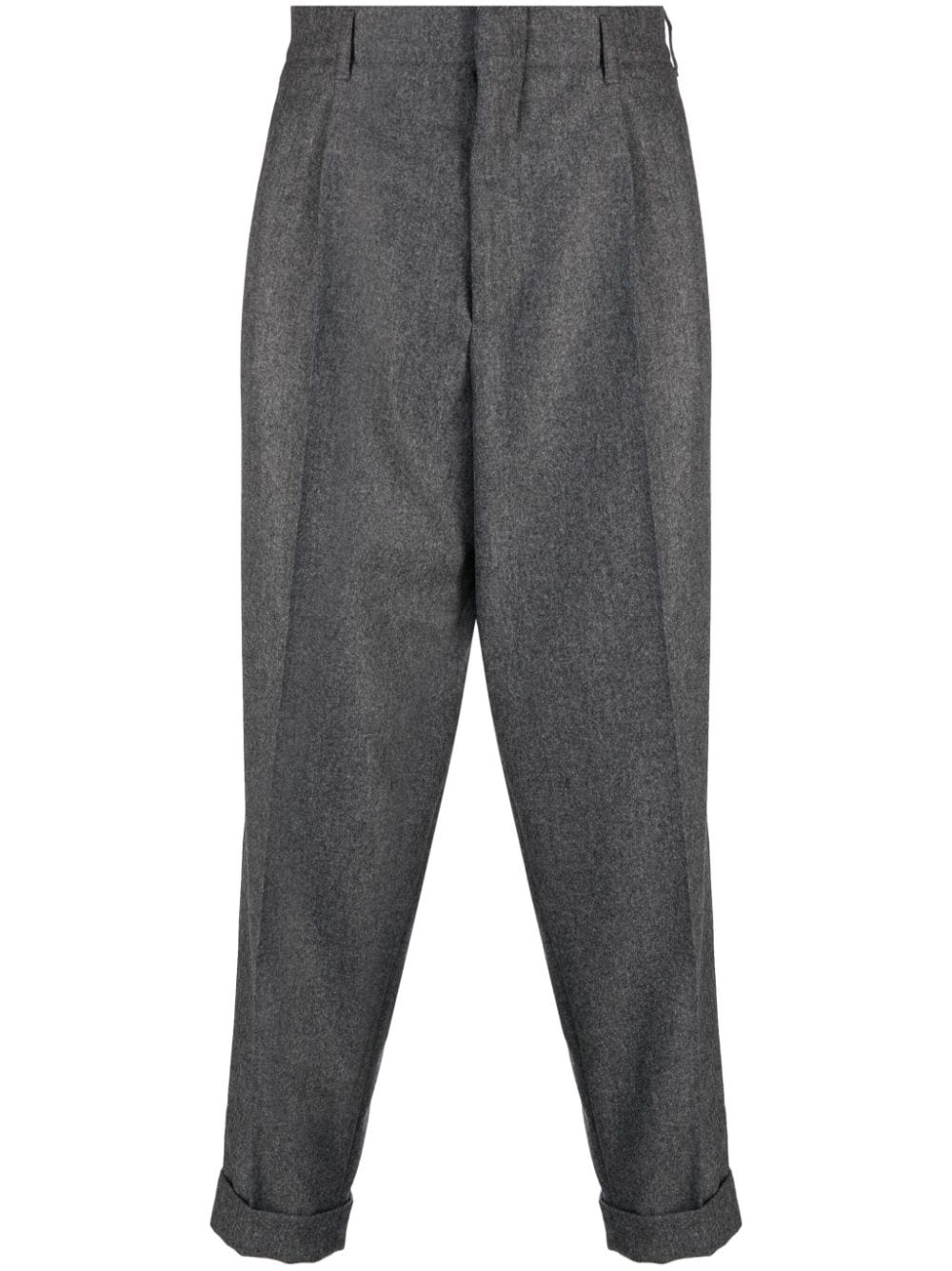 Brunello Cucinelli BRUNELLO CUCINELLI- Wool Relaxed Fit Trousers