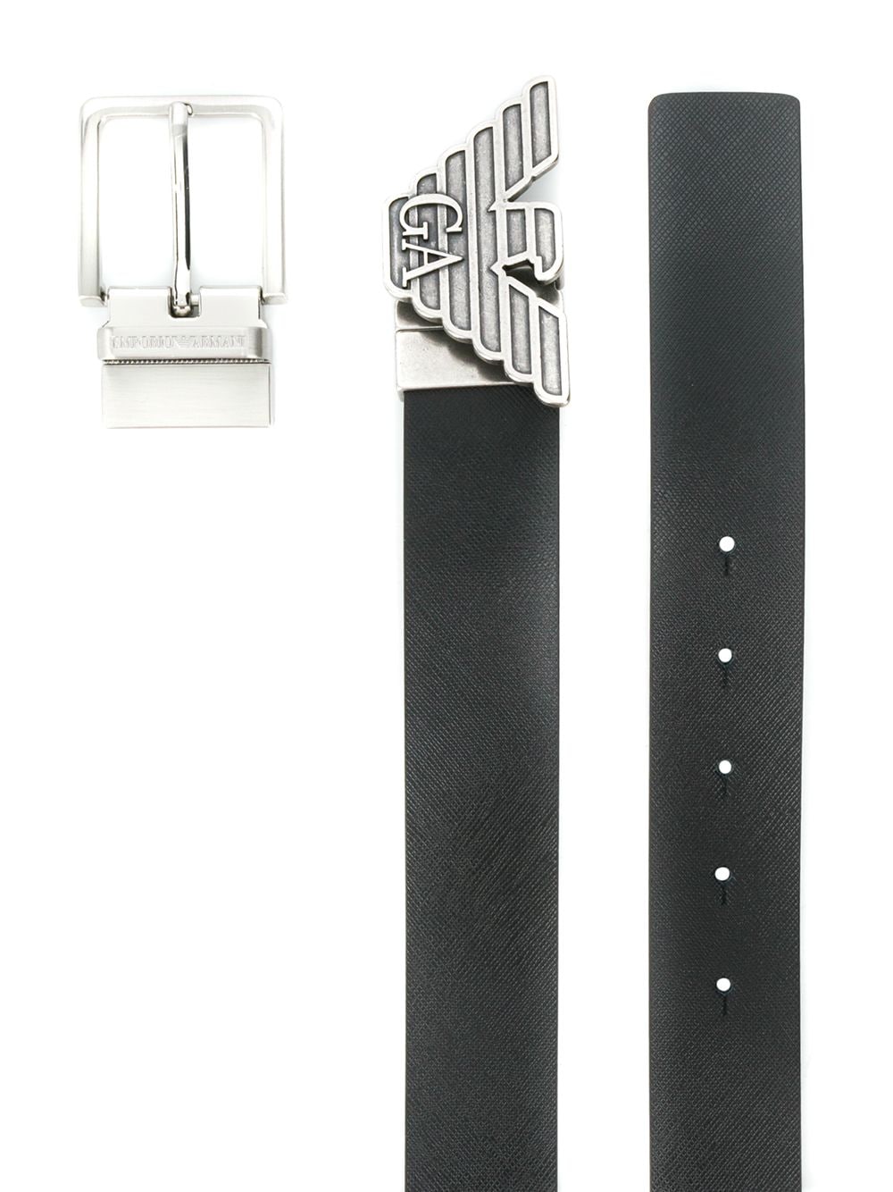 Emporio Armani EMPORIO ARMANI- Leather Belt