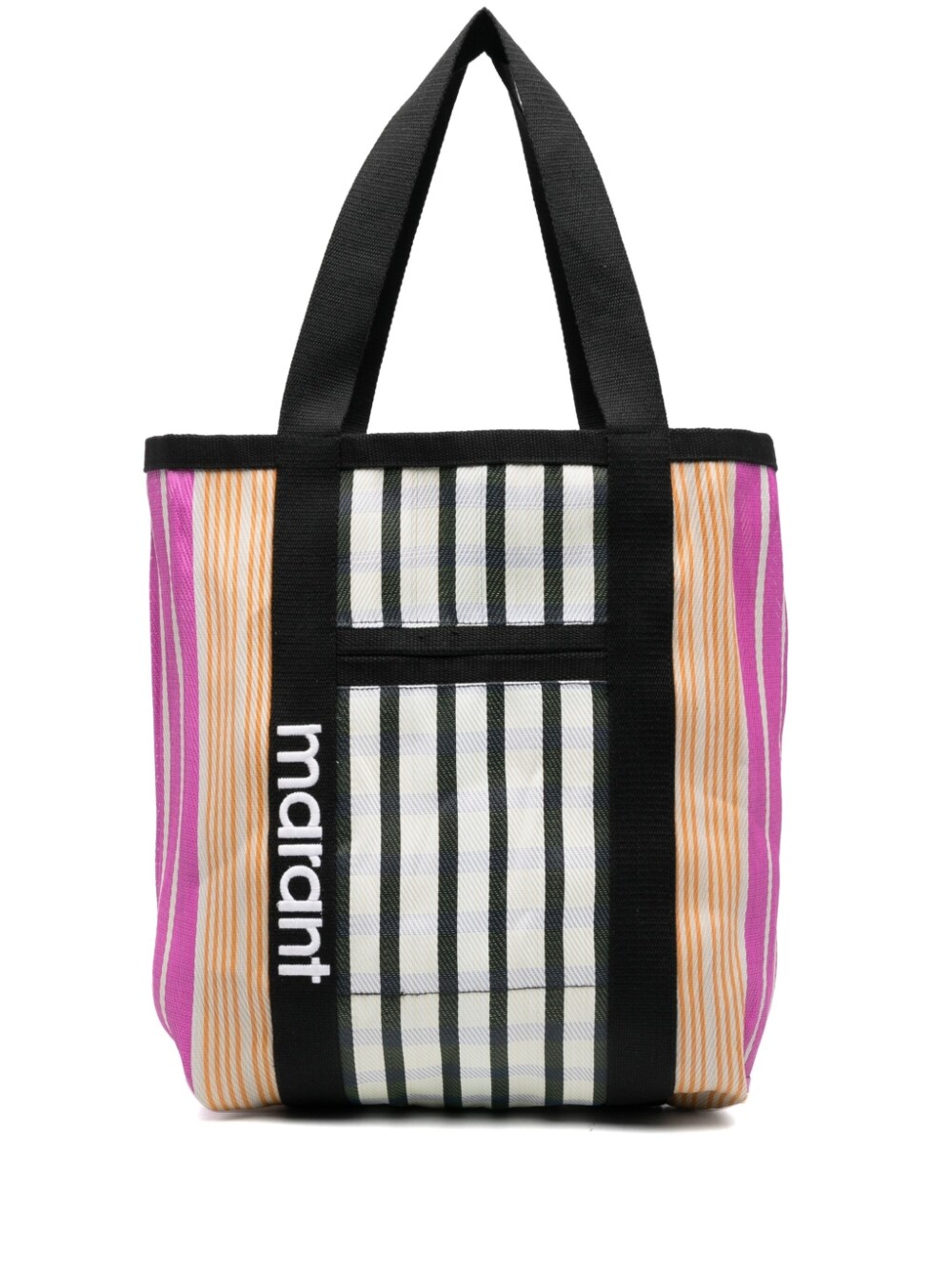 Isabel Marant ISABEL MARANT- Darwen Striped Nylon Tote Bag