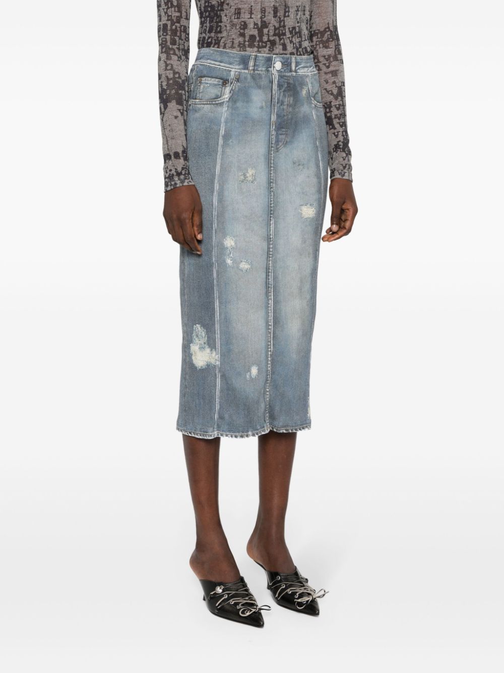 Acne Studios ACNE STUDIOS- Denim Cotton Skirt