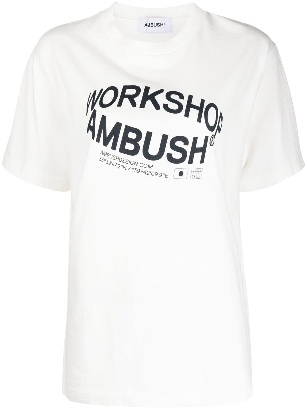 AMBUSH AMBUSH- Logo Cotton T-shirt