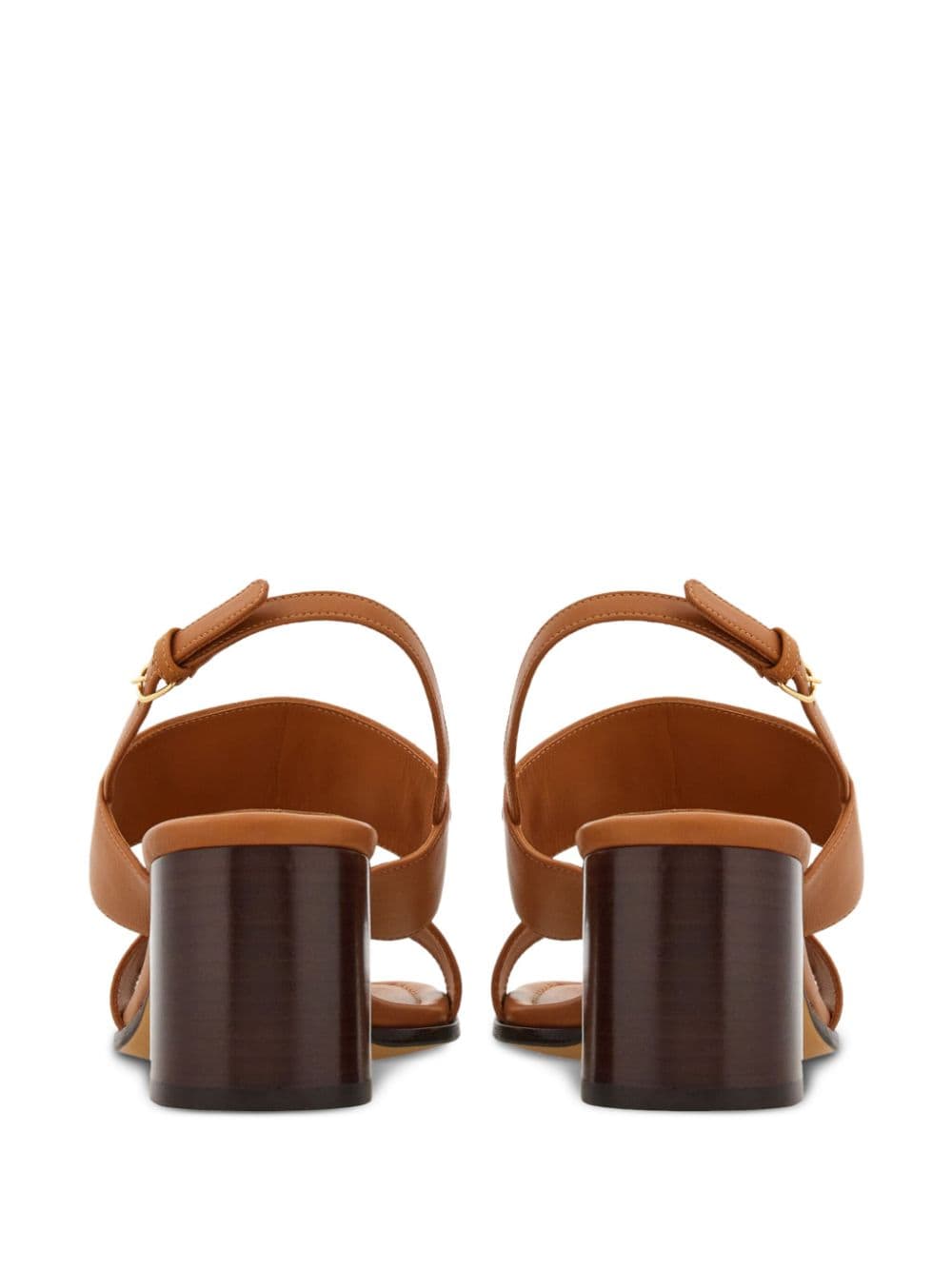 Ferragamo FERRAGAMO- Gancini Leather Sandals