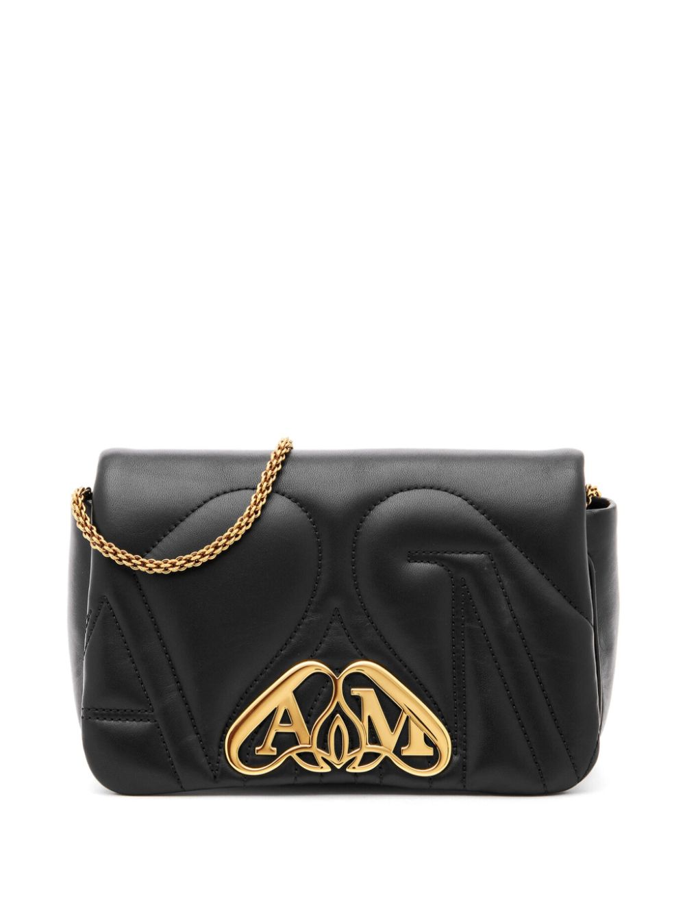 Alexander McQueen ALEXANDER MCQUEEN- Seal Leather Shoulder Bag