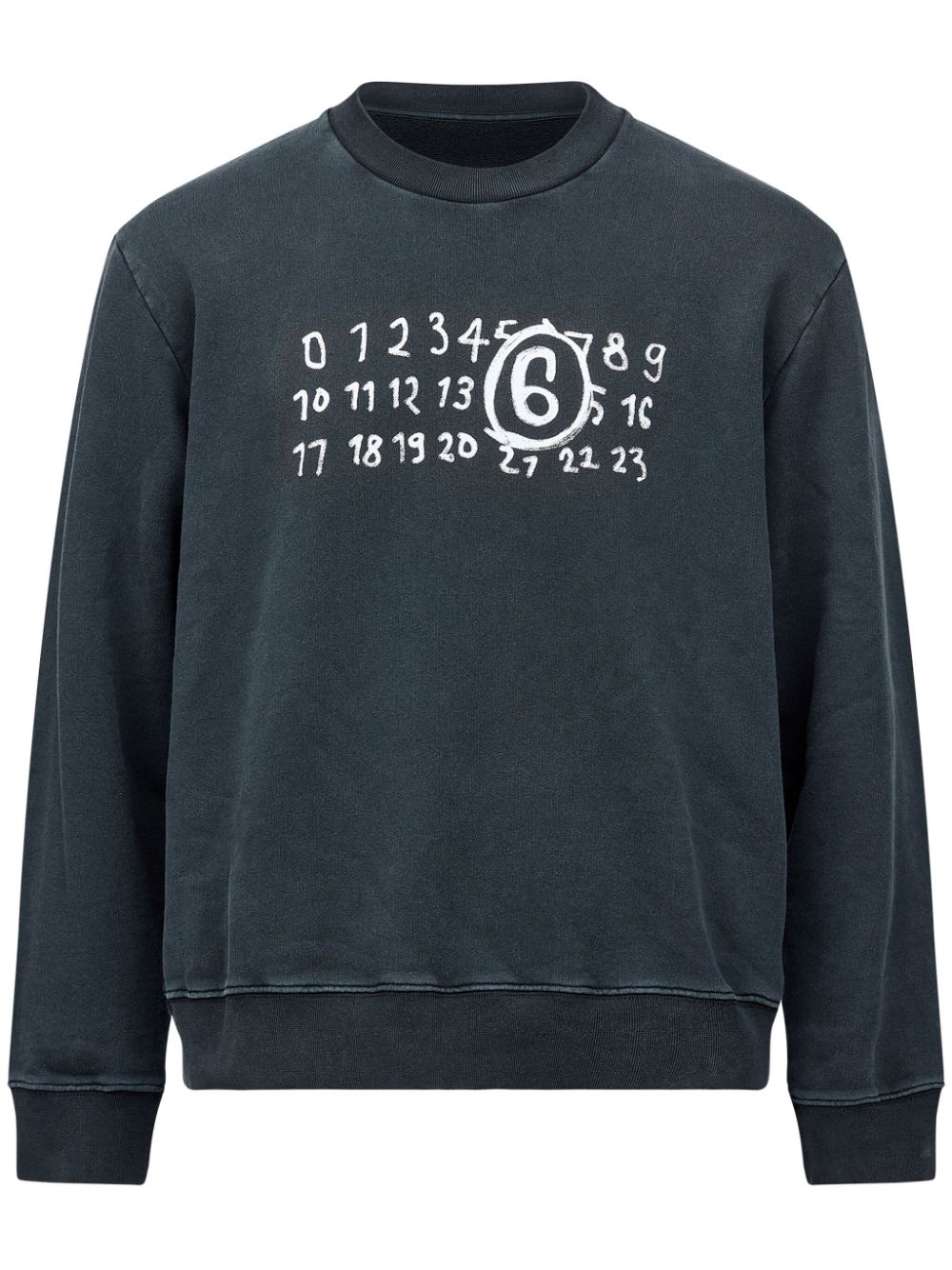 MM6 Maison Margiela MM6 MAISON MARGIELA- Logo Cotton Sweatshirt