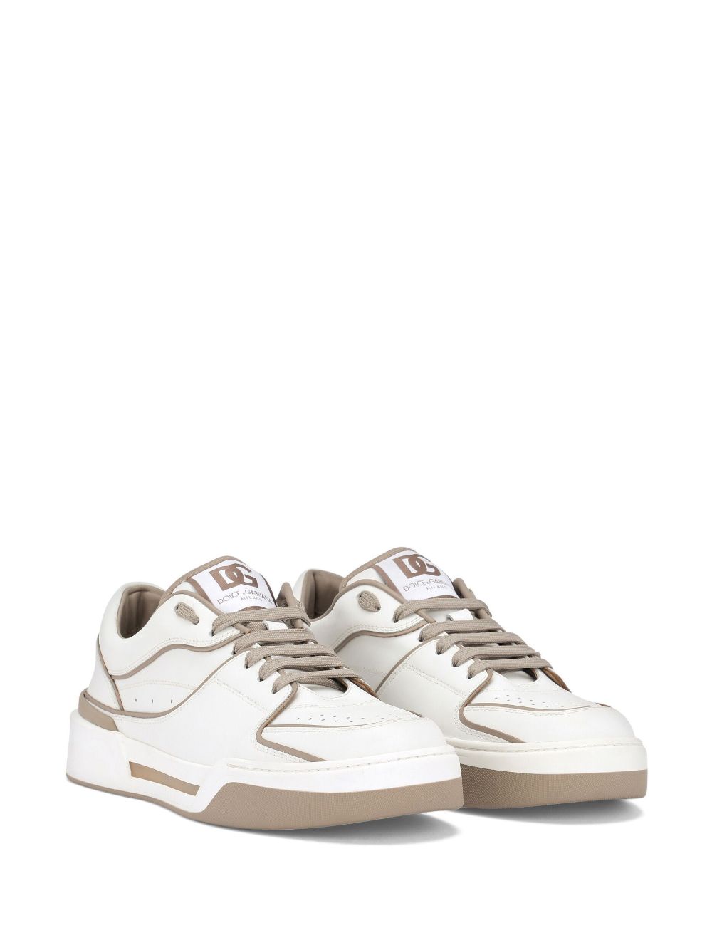 Dolce & Gabbana DOLCE & GABBANA- New Roma Leather Sneakers