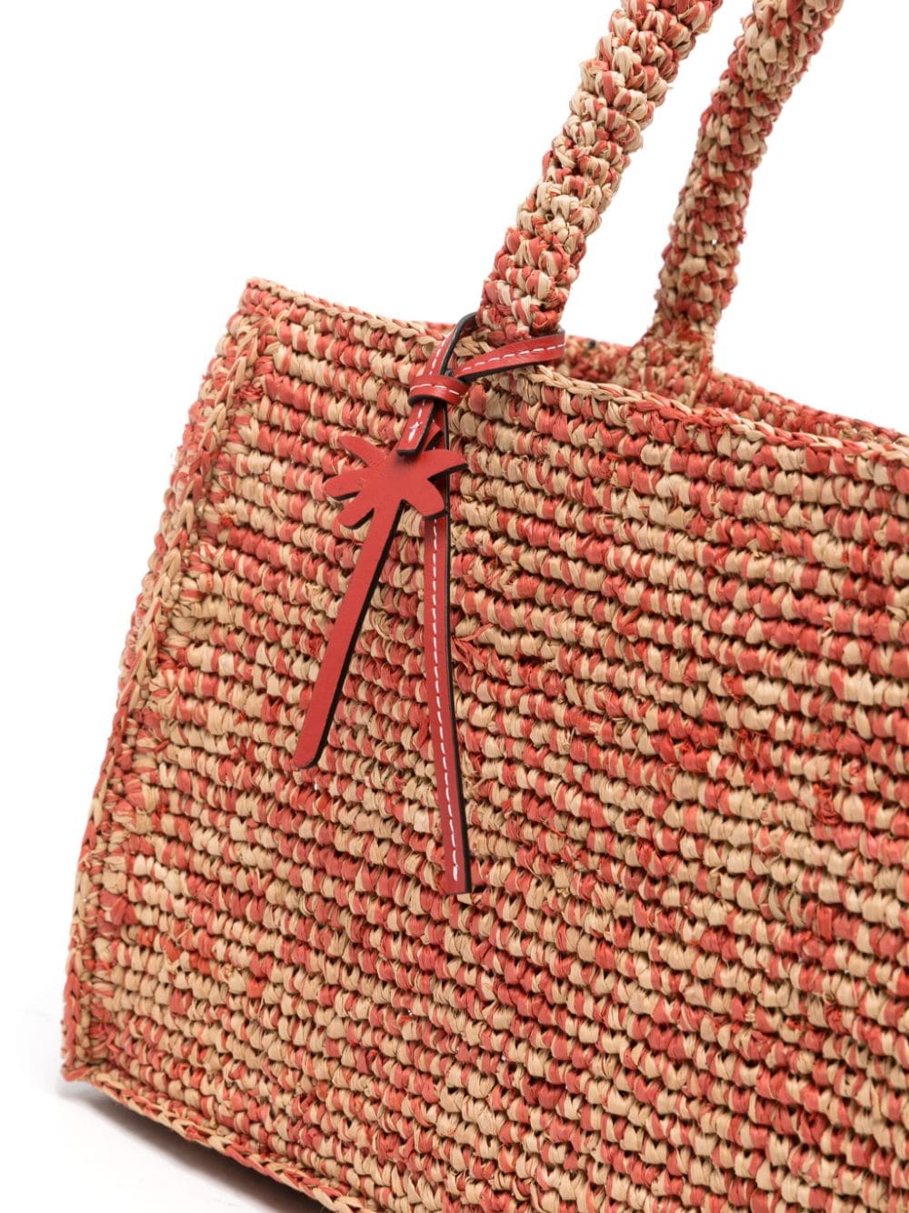 Manebi MANEBI- Sunset Small Raffia Tote Bag