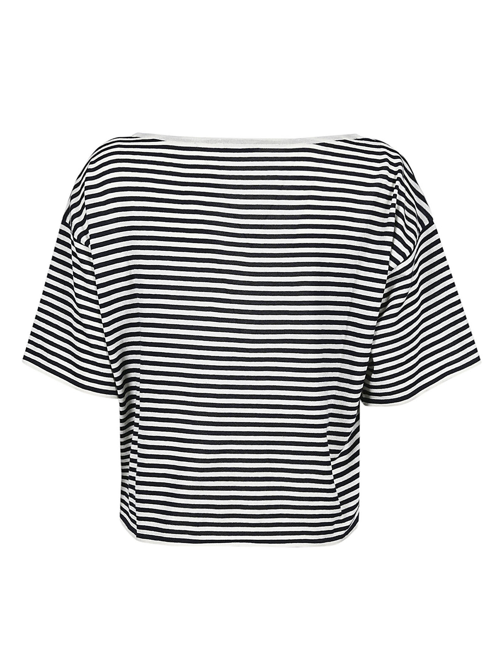 Base BASE- Striped Cotton Top