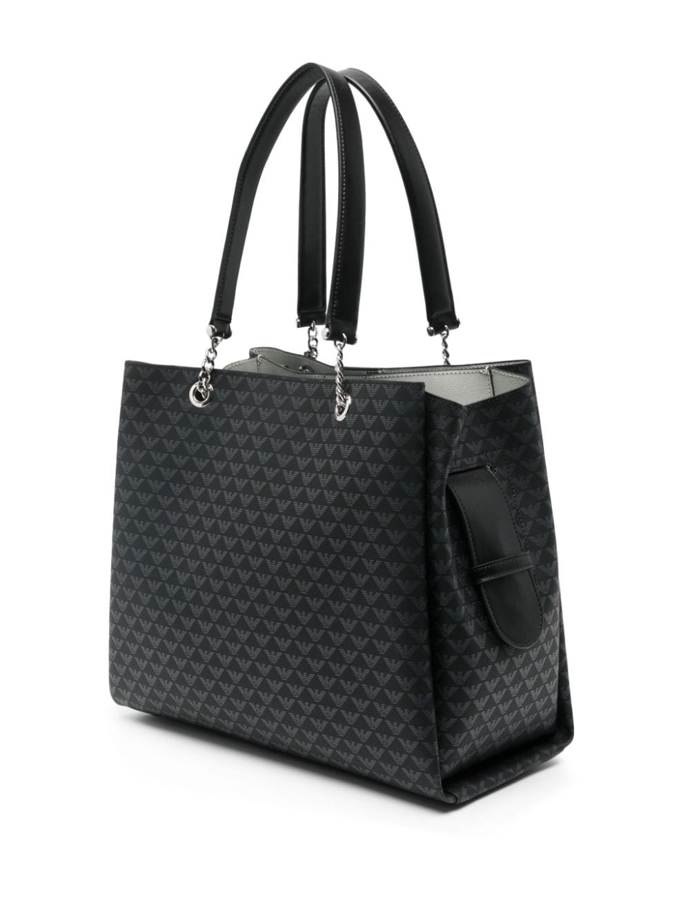 Emporio Armani EMPORIO ARMANI- Allover Logo Tote Bag