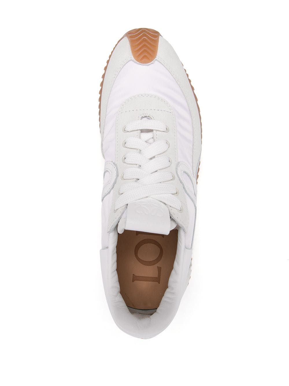 Loewe LOEWE- Flow Runner Leather Sneakers