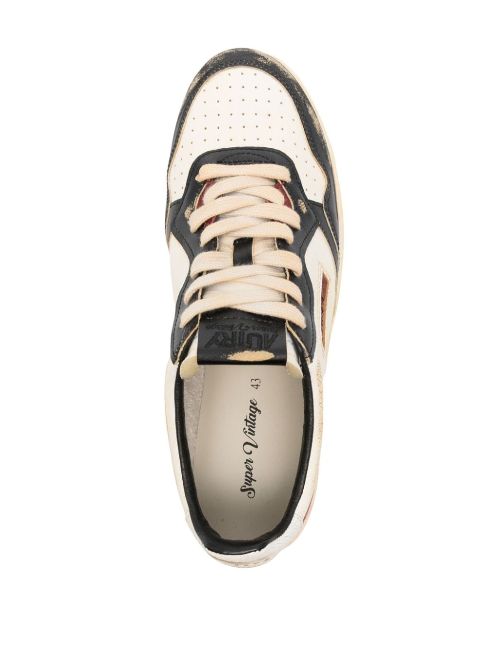 AUTRY AUTRY- Super Vintage Low Leather Sneakers