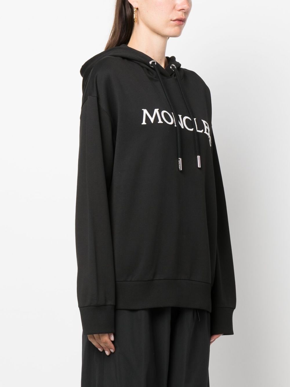 Moncler MONCLER- Logo Cotton Hoodie