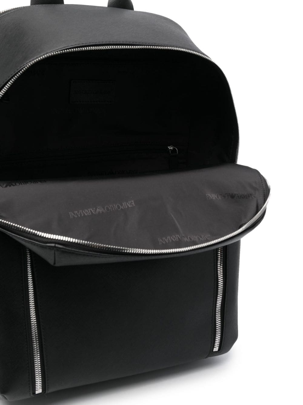 Emporio Armani EMPORIO ARMANI- Leather Backpack