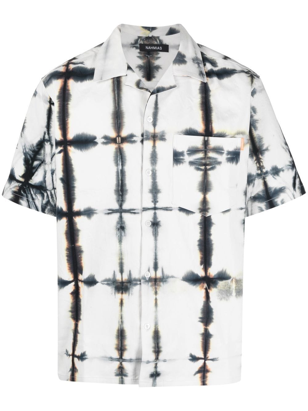 Nahmias NAHMIAS- Tie-dye Print Cotton Shirt