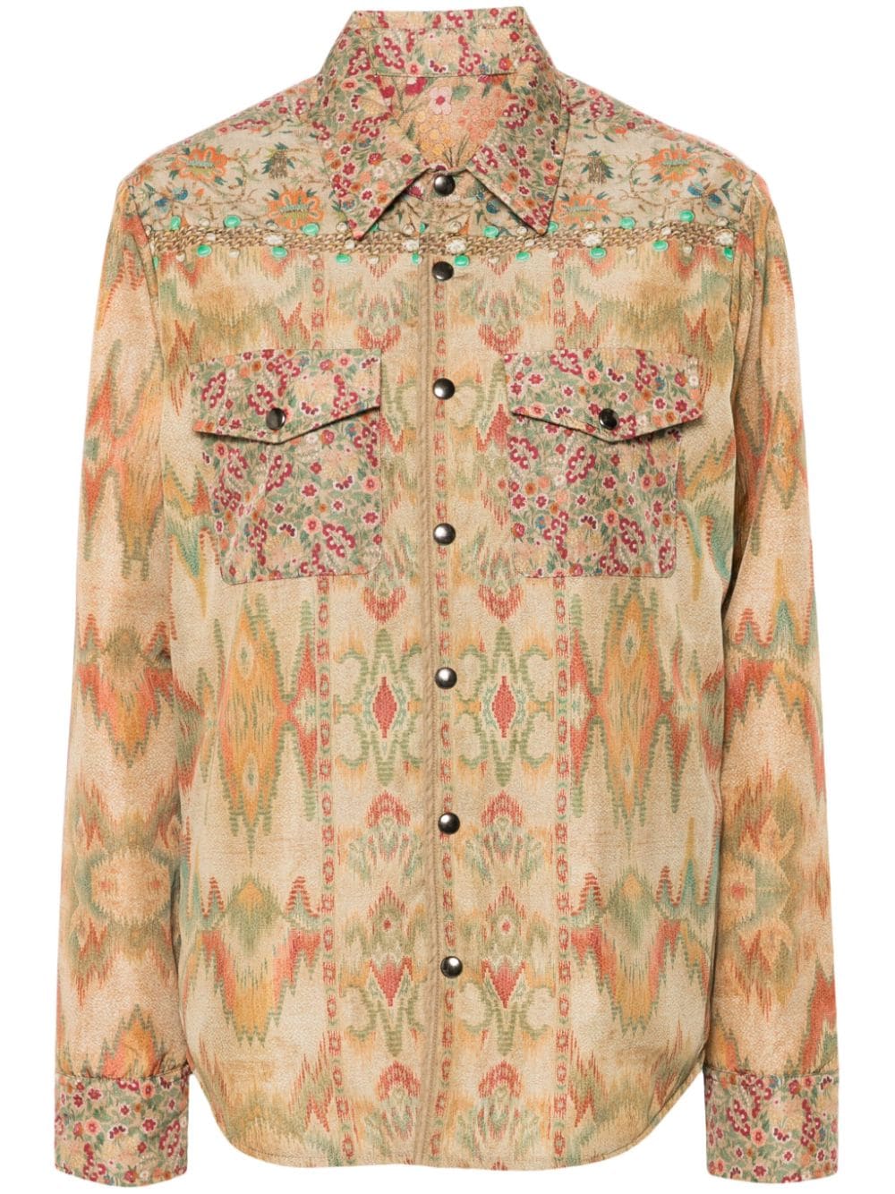 Pierre-Louis Mascia PIERRE-LOUIS MASCIA- Printed Shirt