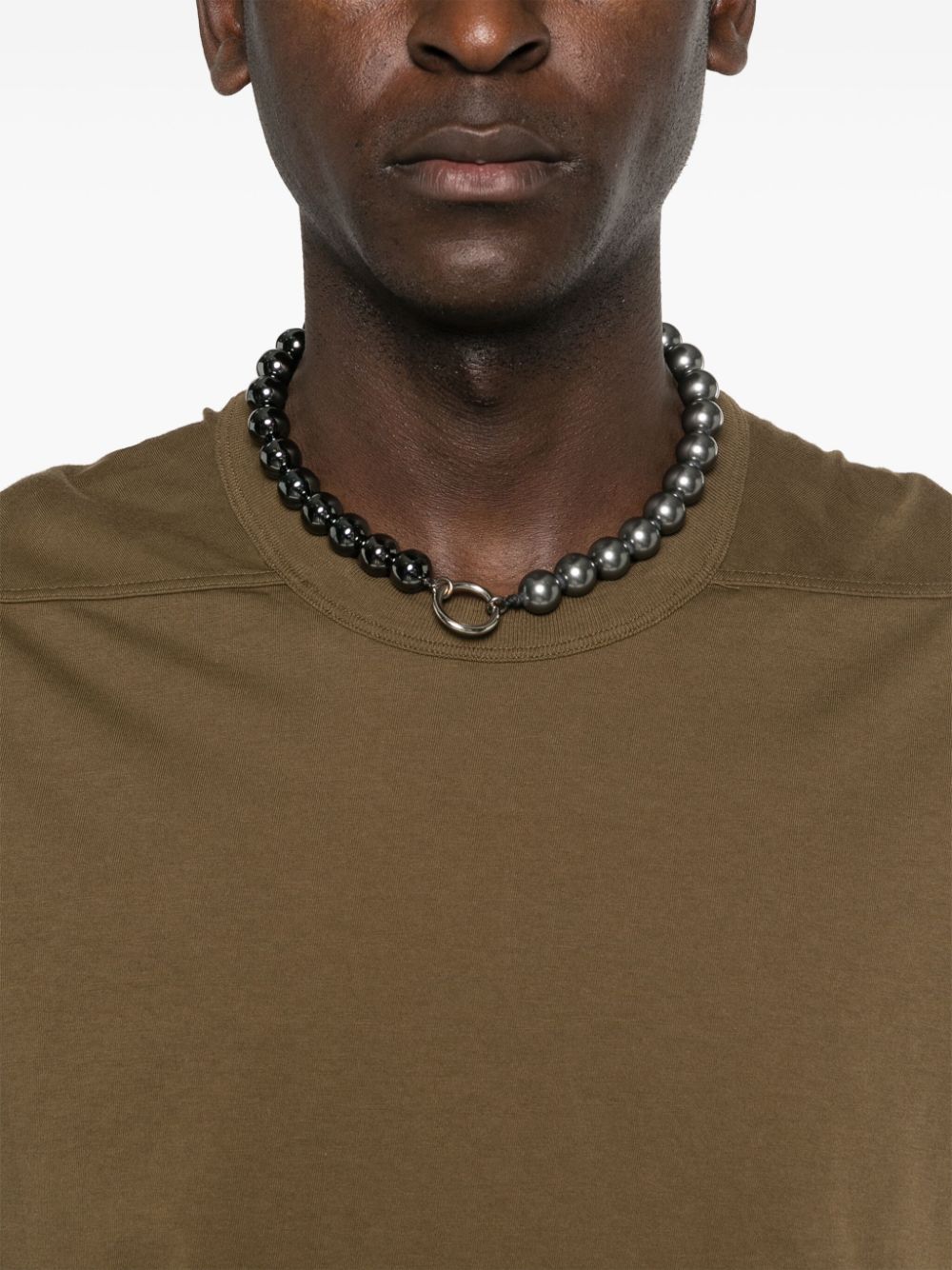 Rick Owens RICK OWENS- T-shirt With Logo