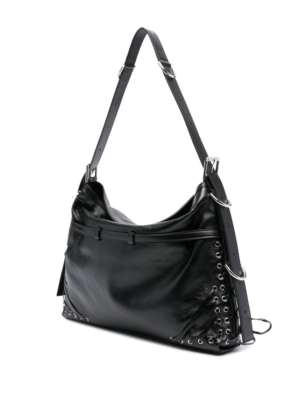 Givenchy GIVENCHY- Voyou Medium Leather Shoulder Bag