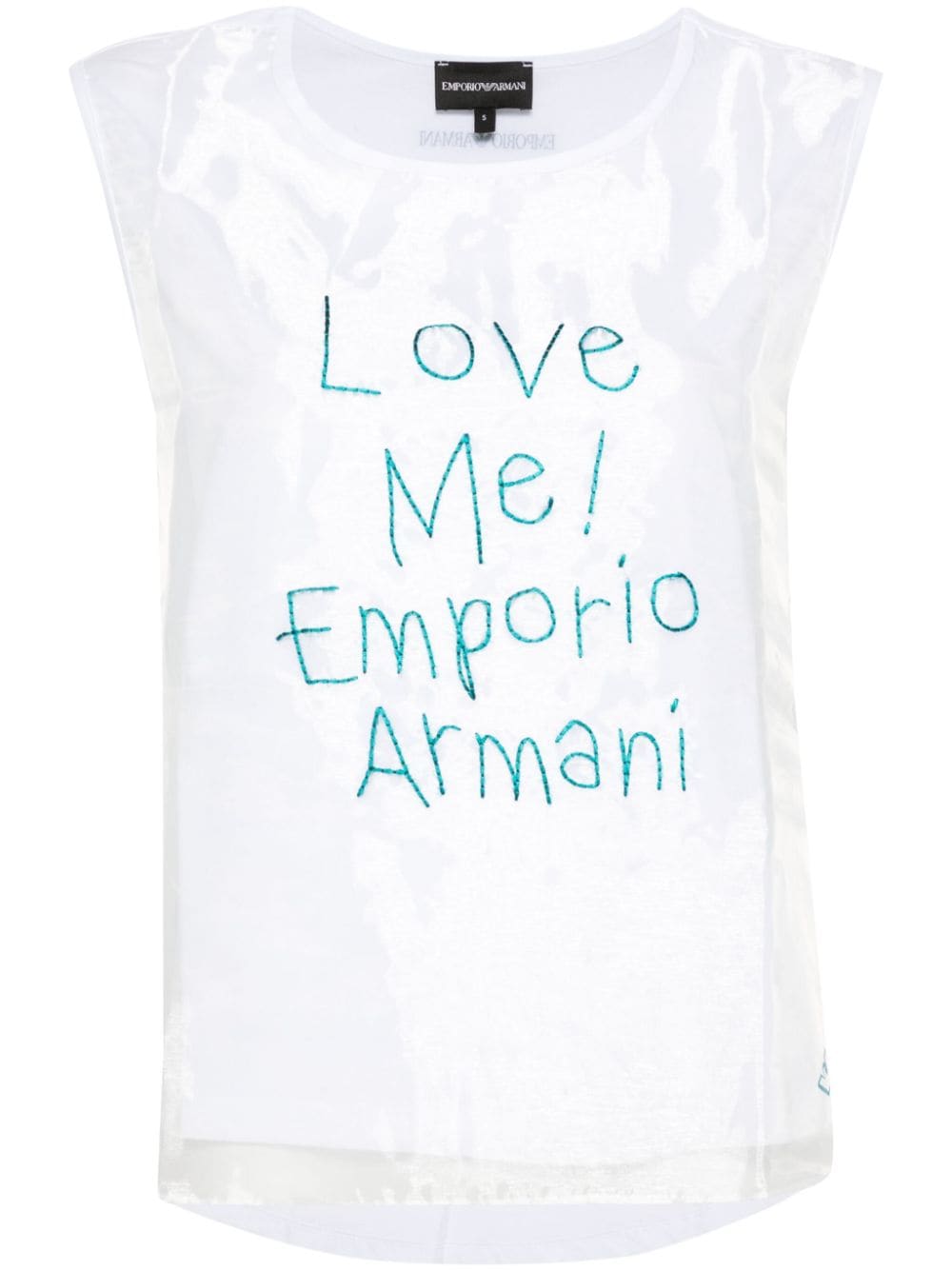 Emporio Armani EMPORIO ARMANI- Cotton Tank Top